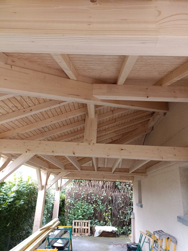 Création d’un carport