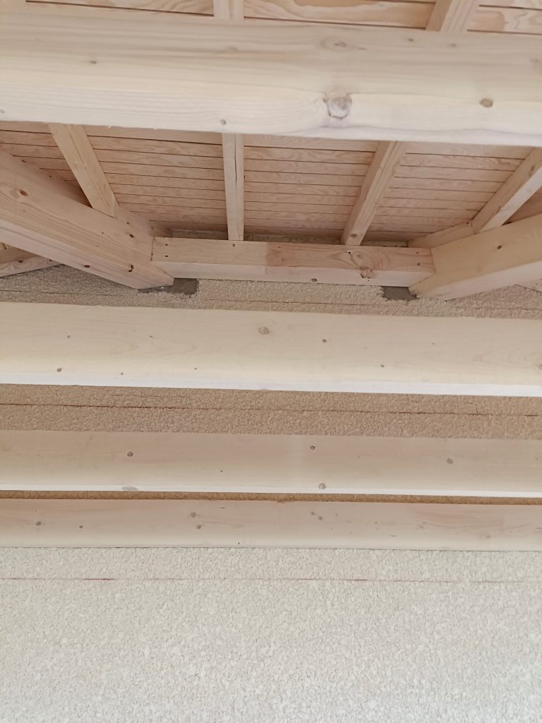 Création d’un carport en bois