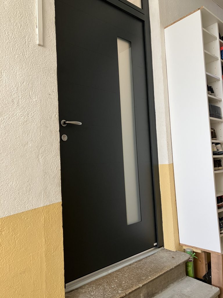porte d'entrée alu